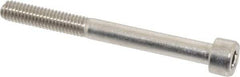 Value Collection - M6x1.00 Metric Coarse Hex Socket Drive, Socket Cap Screw - Grade 316 & Austenitic A4 Stainless Steel, Uncoated, Partially Threaded, 60mm Length Under Head - Apex Tool & Supply