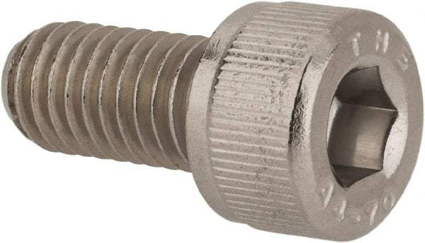 Value Collection - M8x1.25 Metric Coarse Hex Socket Drive, Socket Cap Screw - Grade 316 & Austenitic A4 Stainless Steel, Uncoated, Fully Threaded, 16mm Length Under Head - Apex Tool & Supply