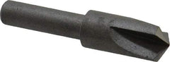 Keo - 3/8" Head Diam, 1/4" Shank Diam, 3 Flute 120° High Speed Steel Countersink - Bright Finish, 1-3/4" OAL, Single End, Straight Shank, Right Hand Cut - Apex Tool & Supply