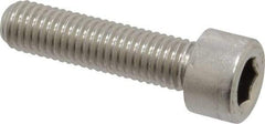 Value Collection - M10x1.50 Metric Coarse Hex Socket Drive, Socket Cap Screw - Grade 316 & Austenitic A4 Stainless Steel, Uncoated, Partially Threaded, 40mm Length Under Head - Apex Tool & Supply