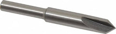 Interstate - 1/4" Head Diam, 3/16" Shank Diam, 3 Flute 82° High Speed Steel Countersink - Apex Tool & Supply