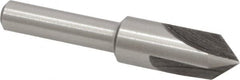 Interstate - 3/8" Head Diam, 1/4" Shank Diam, 3 Flute 82° High Speed Steel Countersink - Apex Tool & Supply