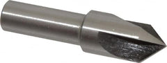 Interstate - 1/2" Head Diam, 3/8" Shank Diam, 3 Flute 82° High Speed Steel Countersink - Apex Tool & Supply