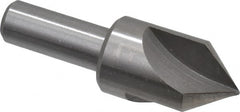 Interstate - 7/8" Head Diam, 1/2" Shank Diam, 3 Flute 82° High Speed Steel Countersink - Apex Tool & Supply