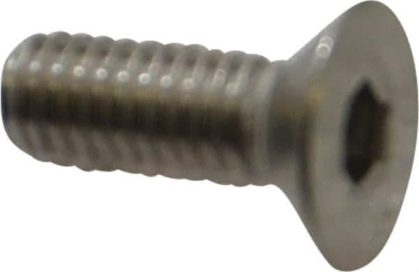 Value Collection - M3x0.50 Metric Coarse Hex Socket Drive, 90° Flat Screw - Grade 316 & Austenitic A4 Stainless Steel, Fully Threaded, 8mm OAL - Apex Tool & Supply