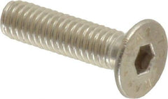 Value Collection - M4x0.70 Metric Coarse Hex Socket Drive, 90° Flat Screw - Grade 316 & Austenitic A4 Stainless Steel, Partially Threaded, 16mm OAL - Apex Tool & Supply