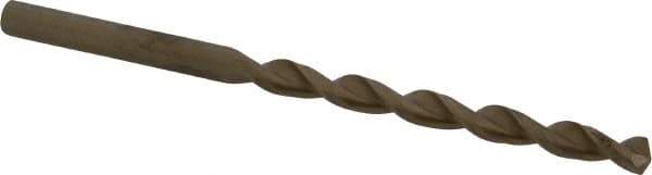 Cleveland - #11 135° Cobalt Jobber Drill - Oxide/Gold Finish, Right Hand Cut, Parabolic Flute, Straight Shank, 3-1/2" OAL, Split Point - Apex Tool & Supply