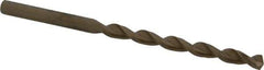 Cleveland - #11 135° Cobalt Jobber Drill - Oxide/Gold Finish, Right Hand Cut, Parabolic Flute, Straight Shank, 3-1/2" OAL, Split Point - Apex Tool & Supply