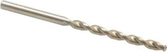 Cleveland - 3/8", 135° Point, Parabolic Flute, Cobalt Taper Length Drill Bit - Oxide/Gold Finish, 4-1/4" Flute Length, 6-3/4" OAL, Series 2575 - Apex Tool & Supply