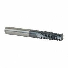 Scientific Cutting Tools - M20x2.50 Metric Coarse, 0.47" Cutting Diam, 4 Flute, Solid Carbide Helical Flute Thread Mill - Internal Thread, 1.318" LOC, 3.93" OAL - Apex Tool & Supply