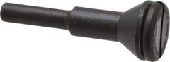 Value Collection - 3/8" Hole, Screw Lock Wheel & Disc Mandrel - 2" OAL, 1/4" Max Wheel Width, 1/4" Shank Diam - Apex Tool & Supply
