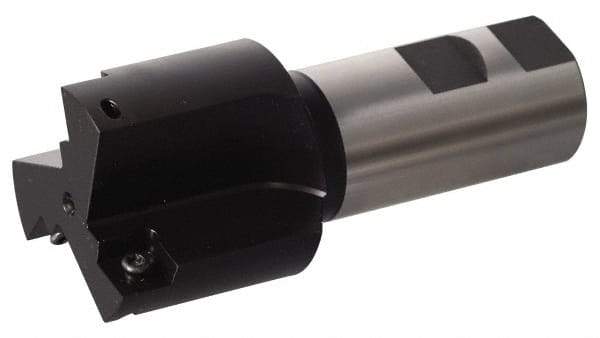 Kennametal - 0.8335 Inch Diameter, Whistle Notch, 20 mm Shank Diameter, 3 Insert, Indexable Counterbore - 3.3858 Inch Overall Length, SPHX 060204R. Insert - Apex Tool & Supply