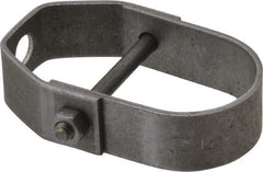 Empire - 1-1/4" Pipe, 3/8" Rod, Carbon Steel Adjustable Clevis Hanger - Black - Apex Tool & Supply