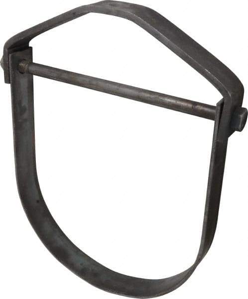 Empire - 12" Pipe, 7/8" Rod, Carbon Steel Adjustable Clevis Hanger - Black - Apex Tool & Supply