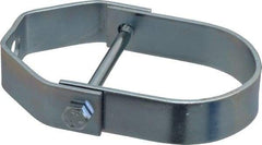 Empire - 2" Pipe, 3/8" Rod, Carbon Steel Adjustable Clevis Hanger - Electro Galvanized - Apex Tool & Supply