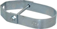 Empire - 3" Pipe, 1/2" Rod, Carbon Steel Adjustable Clevis Hanger - Electro Galvanized - Apex Tool & Supply