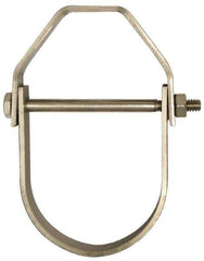 Empire - 1-1/4" Pipe, 3/8" Rod, Grade 304 Stainless Steel Adjustable Clevis Hanger - Apex Tool & Supply