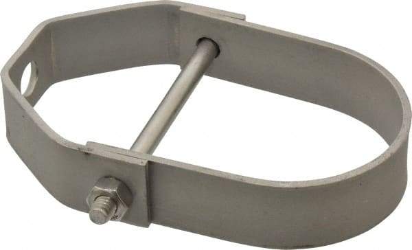 Empire - 2" Pipe, 3/8" Rod, Grade 304 Stainless Steel Adjustable Clevis Hanger - Apex Tool & Supply