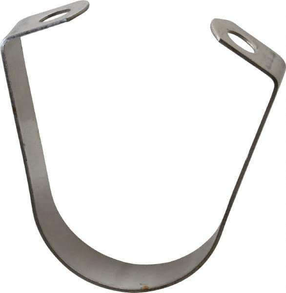 Empire - 1-1/2" Pipe, 3/8" Rod, Grade 304 Stainless Steel Adjustable Band Hanger - Apex Tool & Supply
