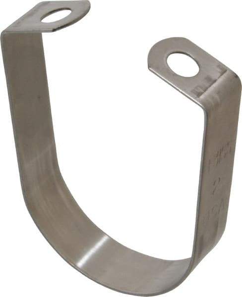 Empire - 2" Pipe, 3/8" Rod, Grade 304 Stainless Steel Adjustable Band Hanger - Apex Tool & Supply