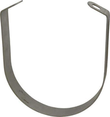 Empire - 6" Pipe, 1/2" Rod, Grade 304 Stainless Steel Adjustable Band Hanger - Apex Tool & Supply