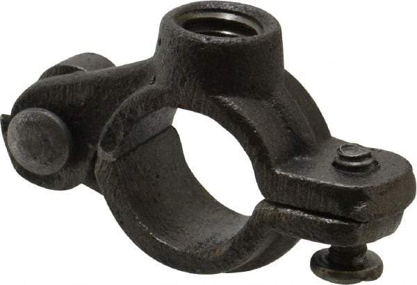 Empire - 3/8" Pipe, 3/8" Rod, Malleable Iron Split Ring Hanger - Black, 180 Lb Capacity - Apex Tool & Supply