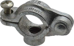 Empire - 3/8" Pipe, 3/8" Rod, Malleable Iron Split Ring Hanger - Electro Galvanized, 180 Lb Capacity - Apex Tool & Supply