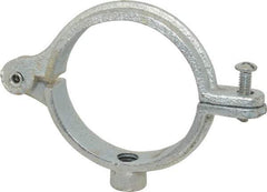 Empire - 2-1/2" Pipe, 1/2" Rod, Malleable Iron Split Ring Hanger - Electro Galvanized, 300 Lb Capacity - Apex Tool & Supply