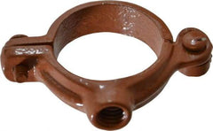 Empire - 1-1/4" Pipe, 3/8" Rod, Malleable Iron Split Ring Hanger - Epoxy Coated - Apex Tool & Supply