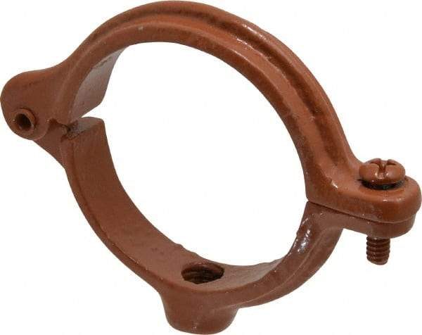 Empire - 2-1/2" Pipe, 1/2" Rod, Malleable Iron Split Ring Hanger - Epoxy Coated - Apex Tool & Supply