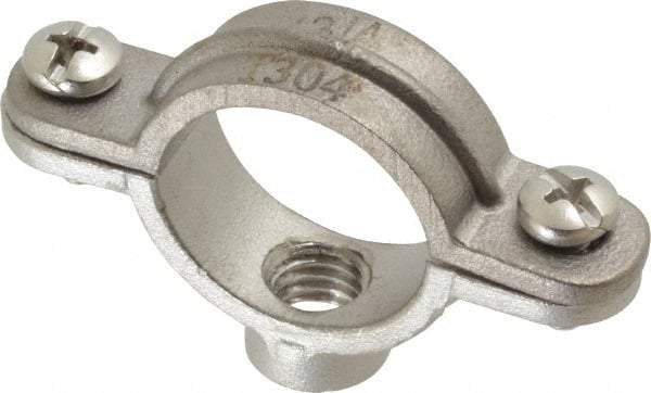 Empire - 3/4" Pipe, 3/8" Rod, Grade 304 Stainless Steel Split Ring Hanger - Apex Tool & Supply