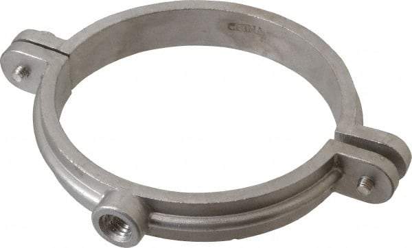Empire - 4" Pipe, 1/2" Rod, Grade 304 Stainless Steel Split Ring Hanger - Apex Tool & Supply
