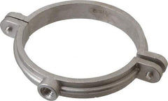Empire - 4" Pipe, 1/2" Rod, Grade 304 Stainless Steel Split Ring Hanger - Apex Tool & Supply