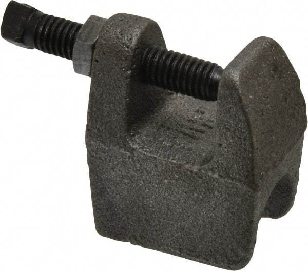 Empire - 3/4" Max Flange Thickness, 5/8" Rod Top Beam Clamp - 550 Lb Capacity, Ductile Iron - Apex Tool & Supply