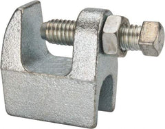 Empire - 3/4" Max Flange Thickness, 1/2" Rod Top Beam Clamp - 470 Lb Capacity, Ductile Iron - Apex Tool & Supply