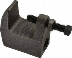Empire - 1-1/4" Max Flange Thickness, 3/4" Rod Wide Jaw Top Beam Clamp - 900 Lb Capacity, Ductile Iron - Apex Tool & Supply