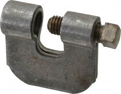 Empire - 3/4" Max Flange Thickness, 5/8" Rod C-Clamp with Locknut - 550 Lb Capacity, Carbon Steel - Apex Tool & Supply