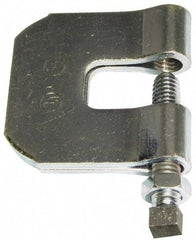 Empire - 3/4" Max Flange Thickness, 3/4" Rod C-Clamp with Locknut - 630 Lb Capacity, Carbon Steel - Apex Tool & Supply