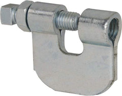 Empire - 3/4" Max Flange Thickness, 5/8" Rod C-Clamp with Locknut - 550 Lb Capacity, Carbon Steel - Apex Tool & Supply