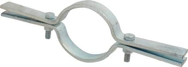 Empire - 3" Pipe, Electro Galvanized Riser Clamp - 500 Lb Capacity, Carbon Steel - Apex Tool & Supply