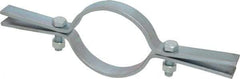 Empire - 4" Pipe, Electro Galvanized Riser Clamp - 750 Lb Capacity, Carbon Steel - Apex Tool & Supply