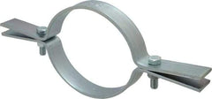 Empire - 6" Pipe, Electro Galvanized Riser Clamp - 1,600 Lb Capacity, Carbon Steel - Apex Tool & Supply