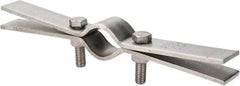 Empire - 1" Pipe, Riser Clamp - 220 Lb Capacity, Grade 304 Stainless Steel - Apex Tool & Supply