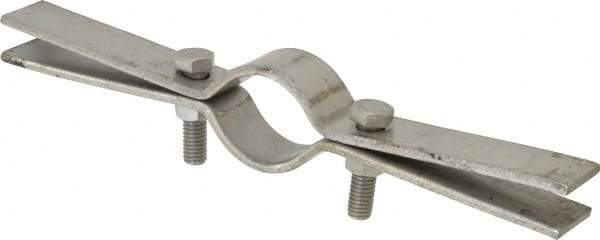 Empire - 1-1/4" Pipe, Riser Clamp - 250 Lb Capacity, Grade 304 Stainless Steel - Apex Tool & Supply