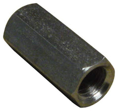 Empire - 3/4-10 Thread, 2-1/4" OAL Stainless Steel Standard Coupling Nut - Uncoated - Apex Tool & Supply