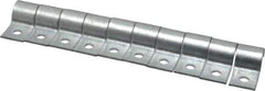 Empire - 1/4" Pipe, Carbon Steel, Electro Galvanized" Pipe or Conduit Strap - 1 Mounting Hole - Apex Tool & Supply