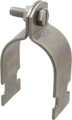 Empire - 1-1/2" Pipe, Grade 304," Pipe Clamp - Apex Tool & Supply