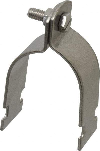 Empire - 2-1/2" Pipe, Grade 304," Pipe Clamp - Apex Tool & Supply