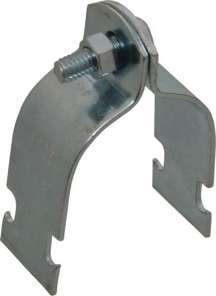 Empire - 1-1/2" Pipe," Pipe Clamp - Electro Galvanized - Apex Tool & Supply
