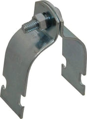 Empire - 1-1/2" Pipe," Pipe Clamp - Electro Galvanized - Apex Tool & Supply